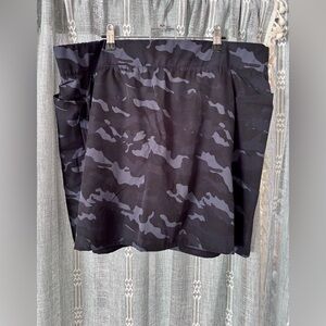 RBX Black Camo Women's Skort